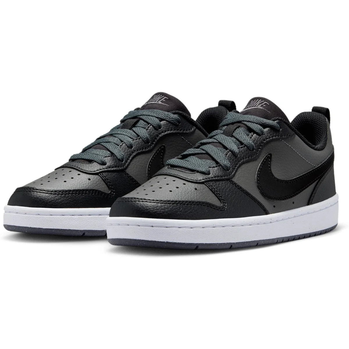 COURT BOROUGH LOW BTS KIDS (GS) IRON GREY/BLACK-WHITE Bild 2