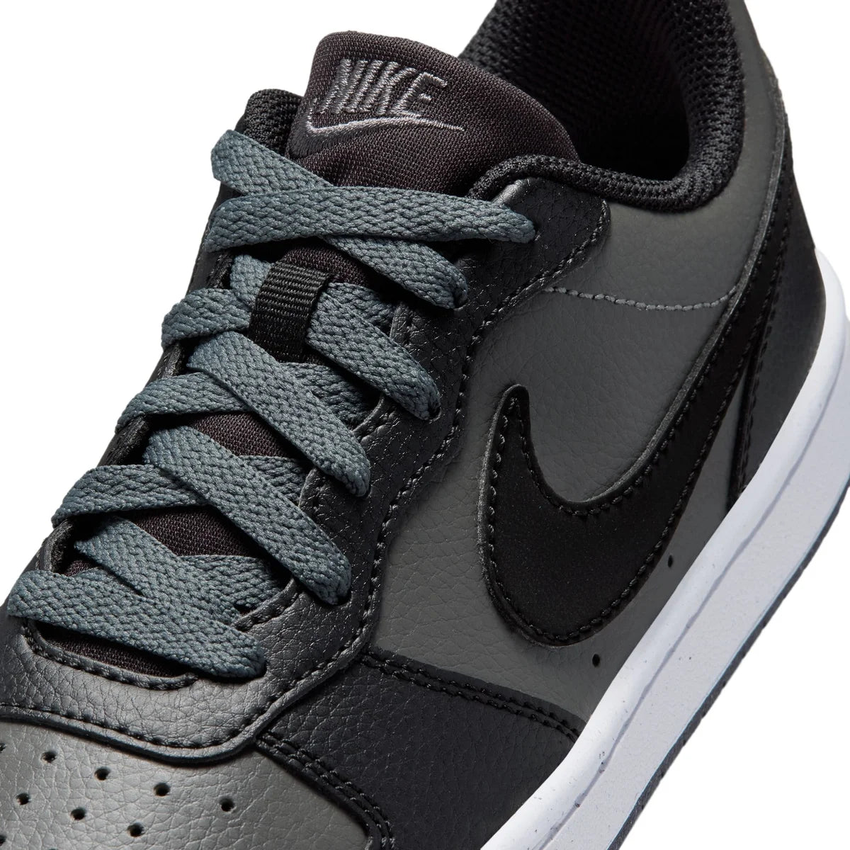 COURT BOROUGH LOW BTS KIDS (GS) IRON GREY/BLACK-WHITE Bild 3