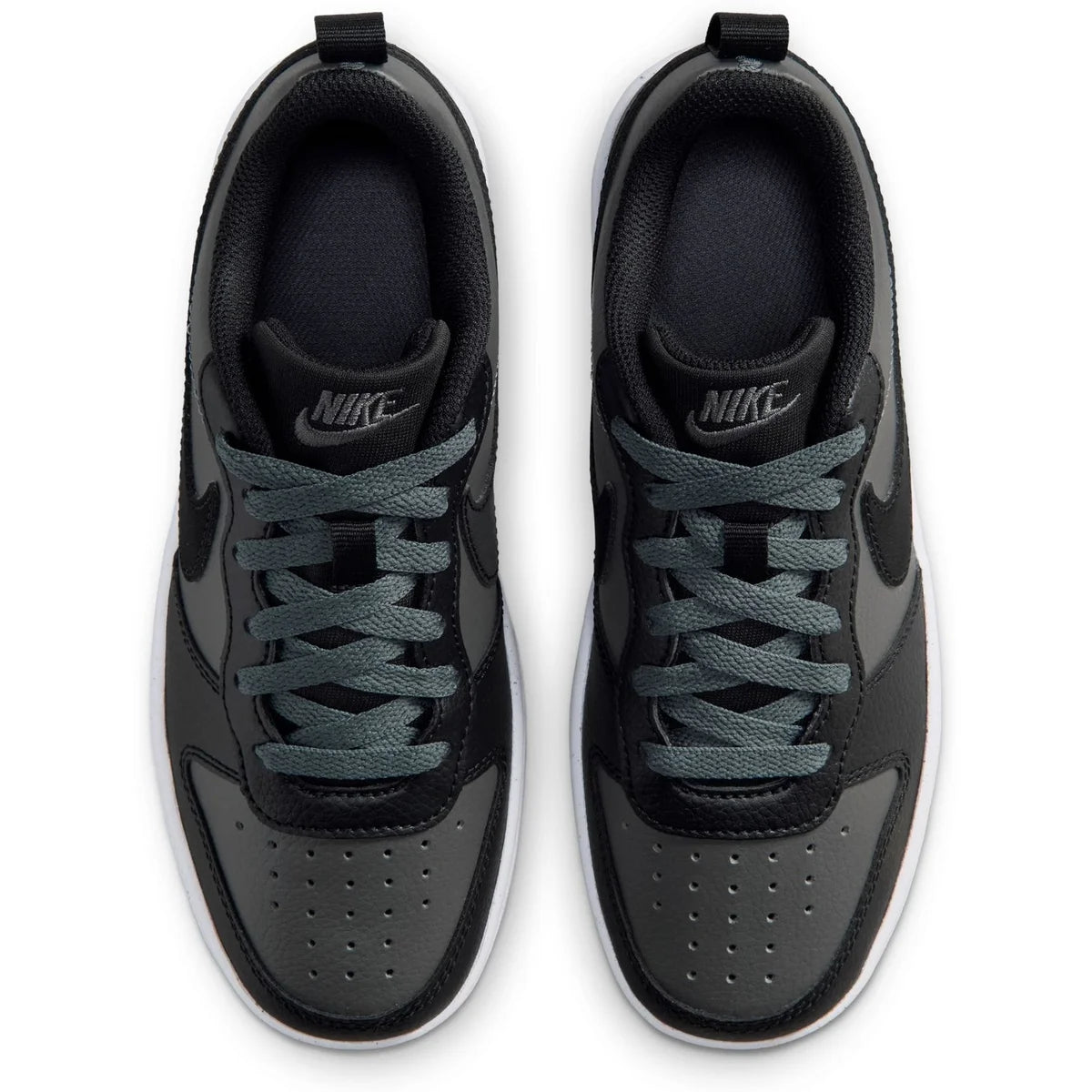COURT BOROUGH LOW BTS KIDS (GS) IRON GREY/BLACK-WHITE Bild 5