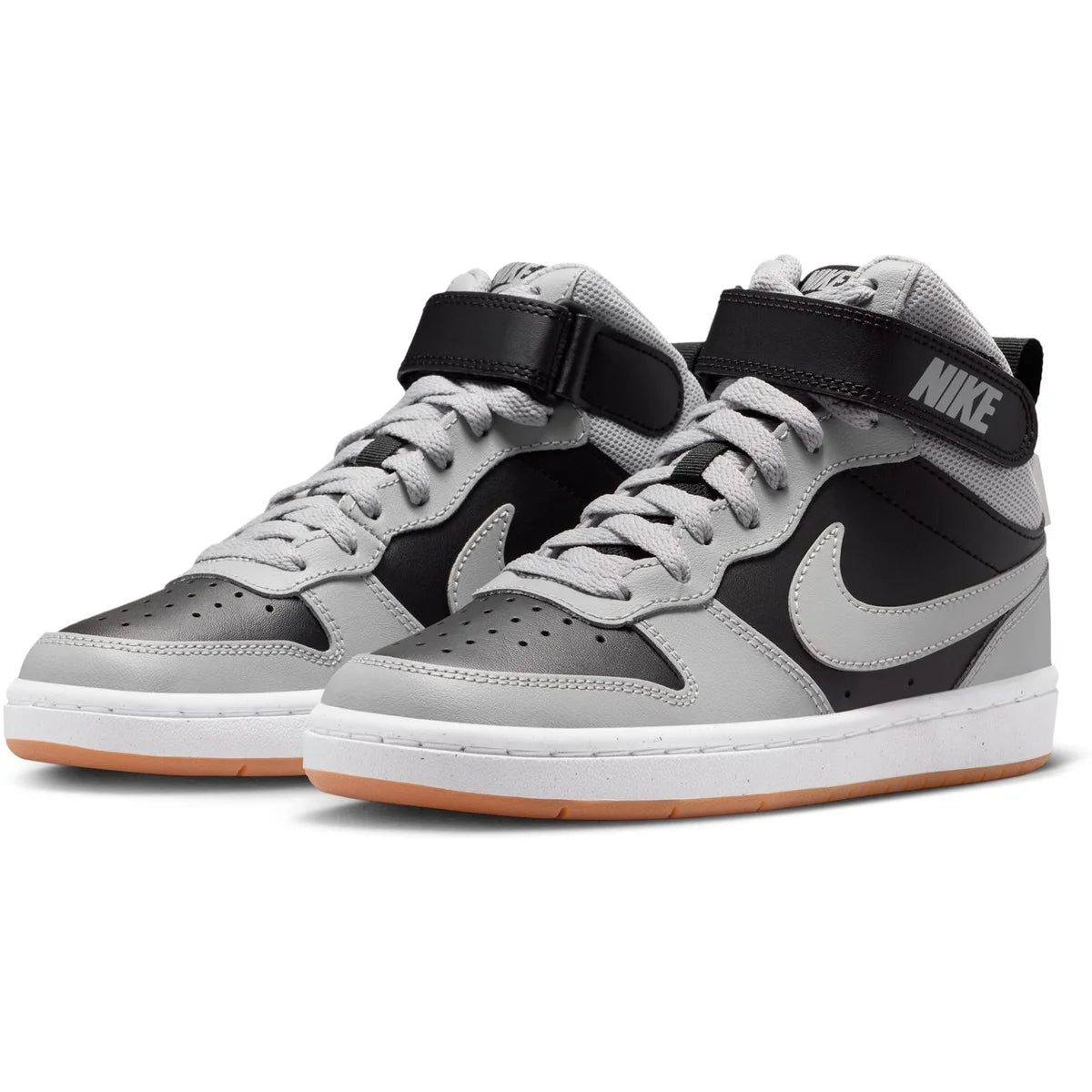 COURT BOROUGH MID 2 KIDS (GS) BLACK/LT SMOKE GREY-WHITE-GUM Bild 2