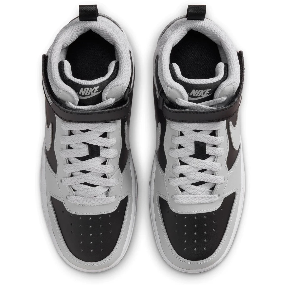 COURT BOROUGH MID 2 KIDS (GS) BLACK/LT SMOKE GREY-WHITE-GUM Bild 4