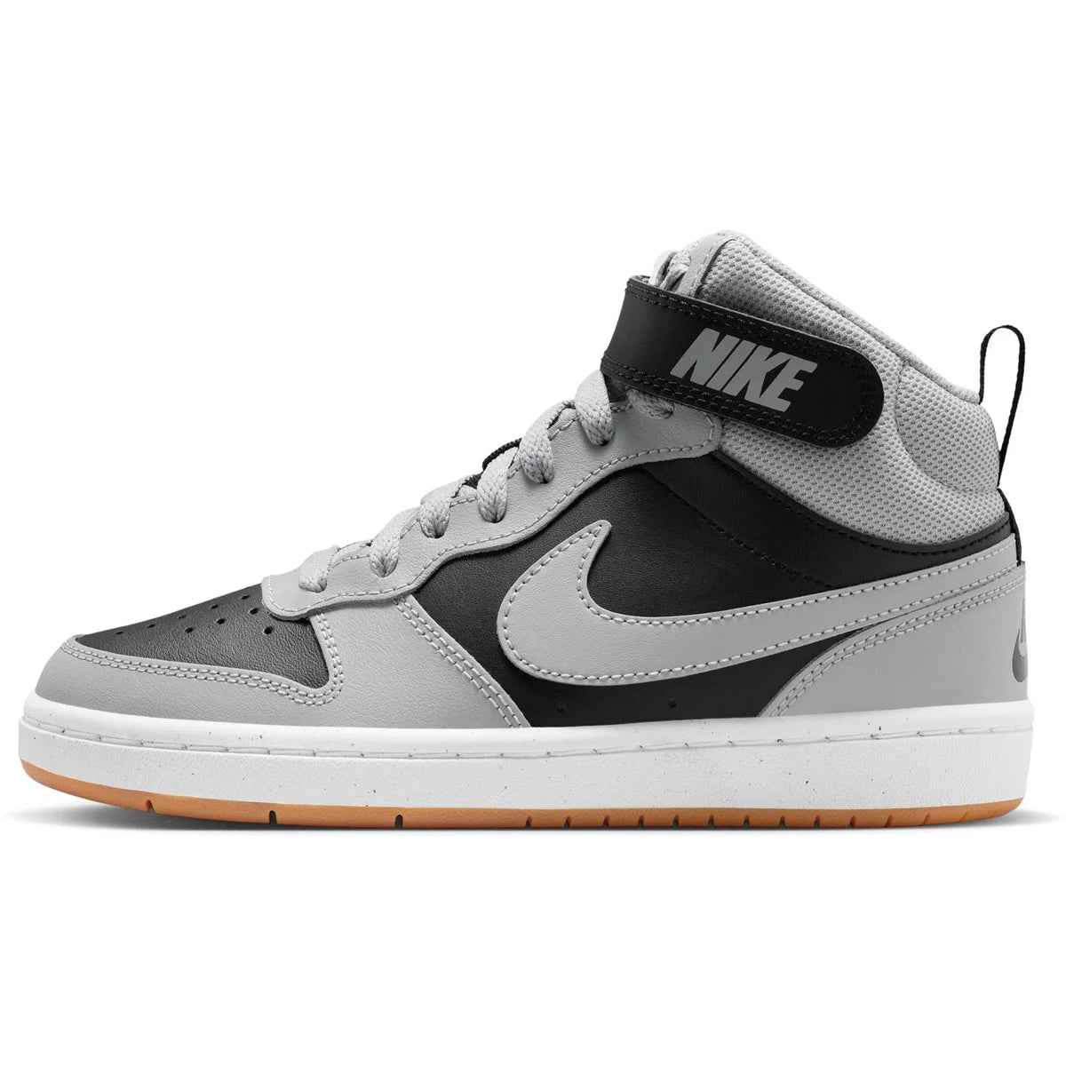 COURT BOROUGH MID 2 KIDS (GS) BLACK/LT SMOKE GREY-WHITE-GUM Bild 6