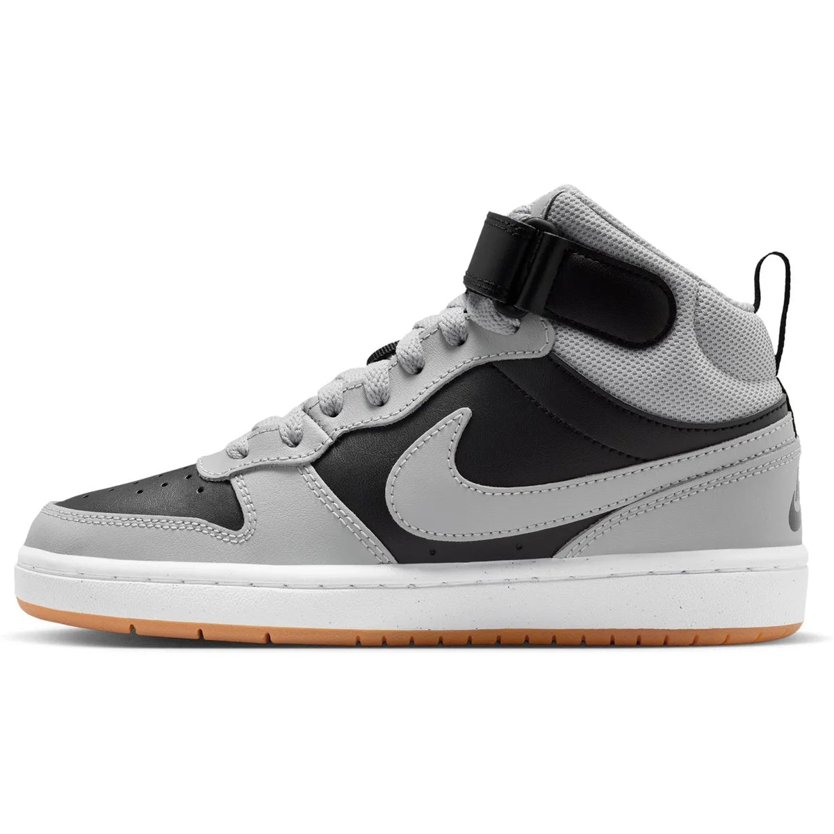 COURT BOROUGH MID 2 KIDS (GS) BLACK/LT SMOKE GREY-WHITE-GUM Bild 8