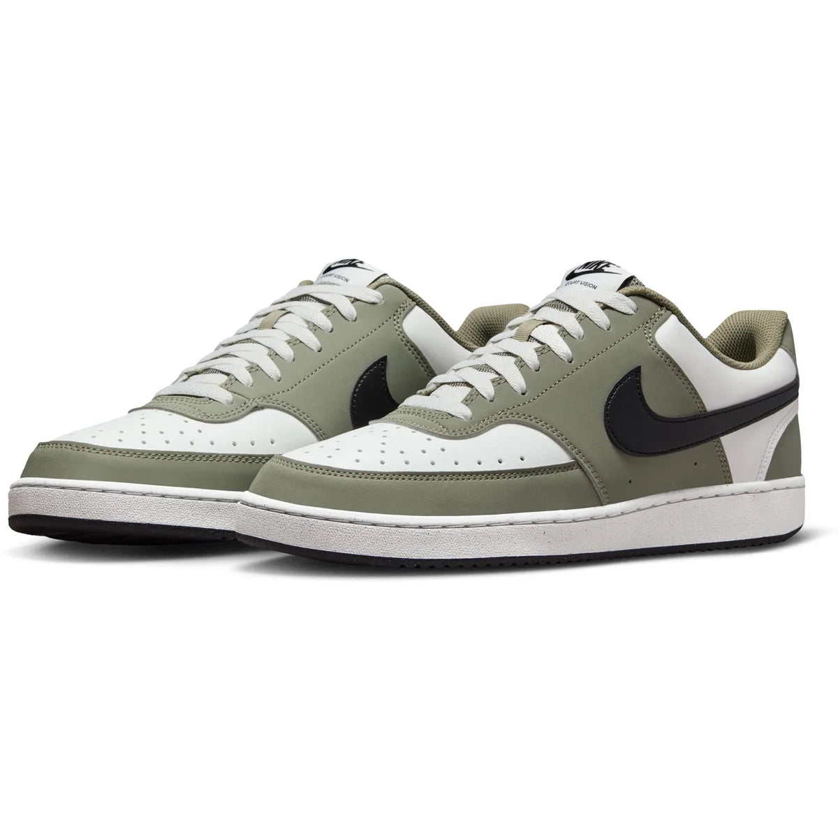 NIKE COURT VISION LO P NBK SUMMIT WHITE/BLACK-SILVER SAGE Bild 2