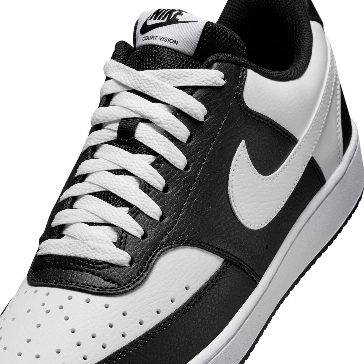 NIKE COURT VISION LOW BLACK/WHITE Bild 3