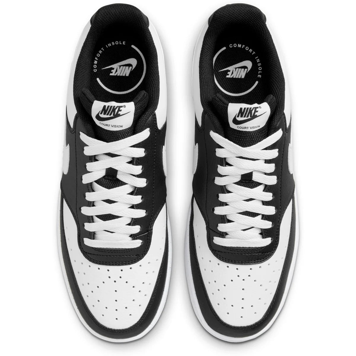 NIKE COURT VISION LOW BLACK/WHITE Bild 5