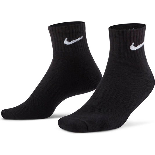 NIKE EVERYDAY CUSHIONED ANKLE SOCKEN 3ER PACK BLACK/WHITE Bild 1