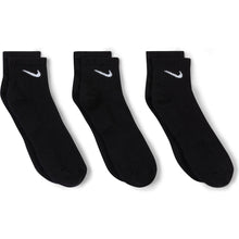Load image into Gallery viewer, NIKE EVERYDAY CUSHIONED ANKLE SOCKEN 3ER PACK BLACK/WHITE Bild 4
