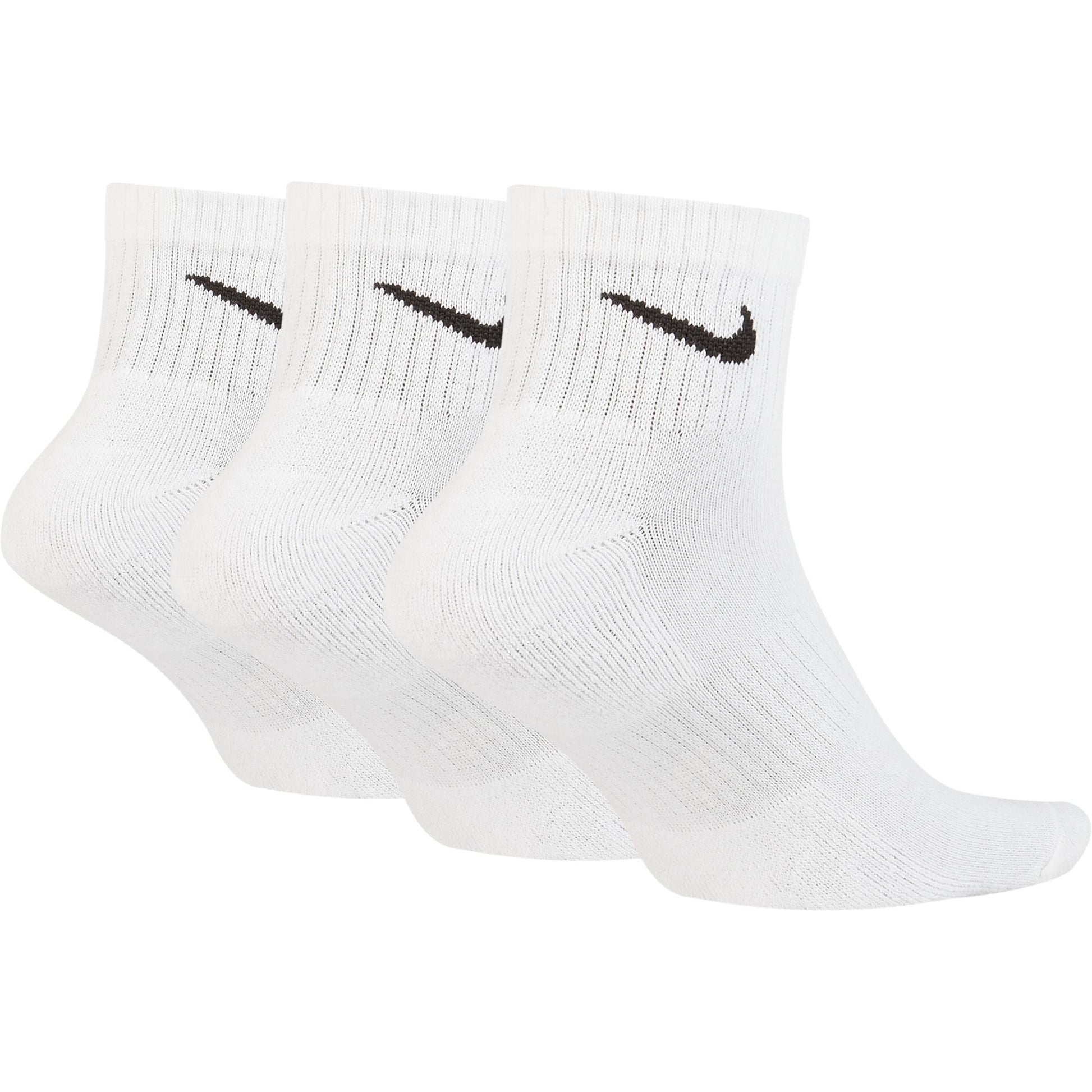 NIKE EVERYDAY CUSHIONED ANKLE SOCKEN WHITE/BLACK Bild 2