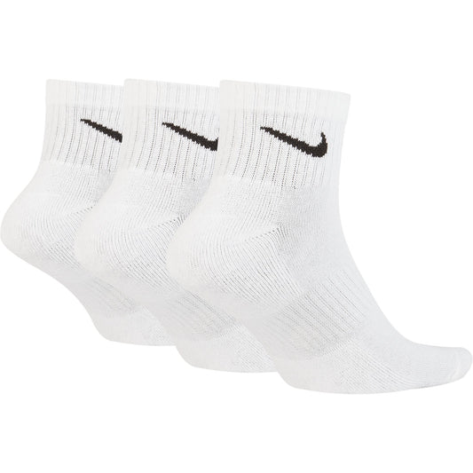 NIKE EVERYDAY CUSHIONED ANKLE SOCKEN WHITE/BLACK Bild 2