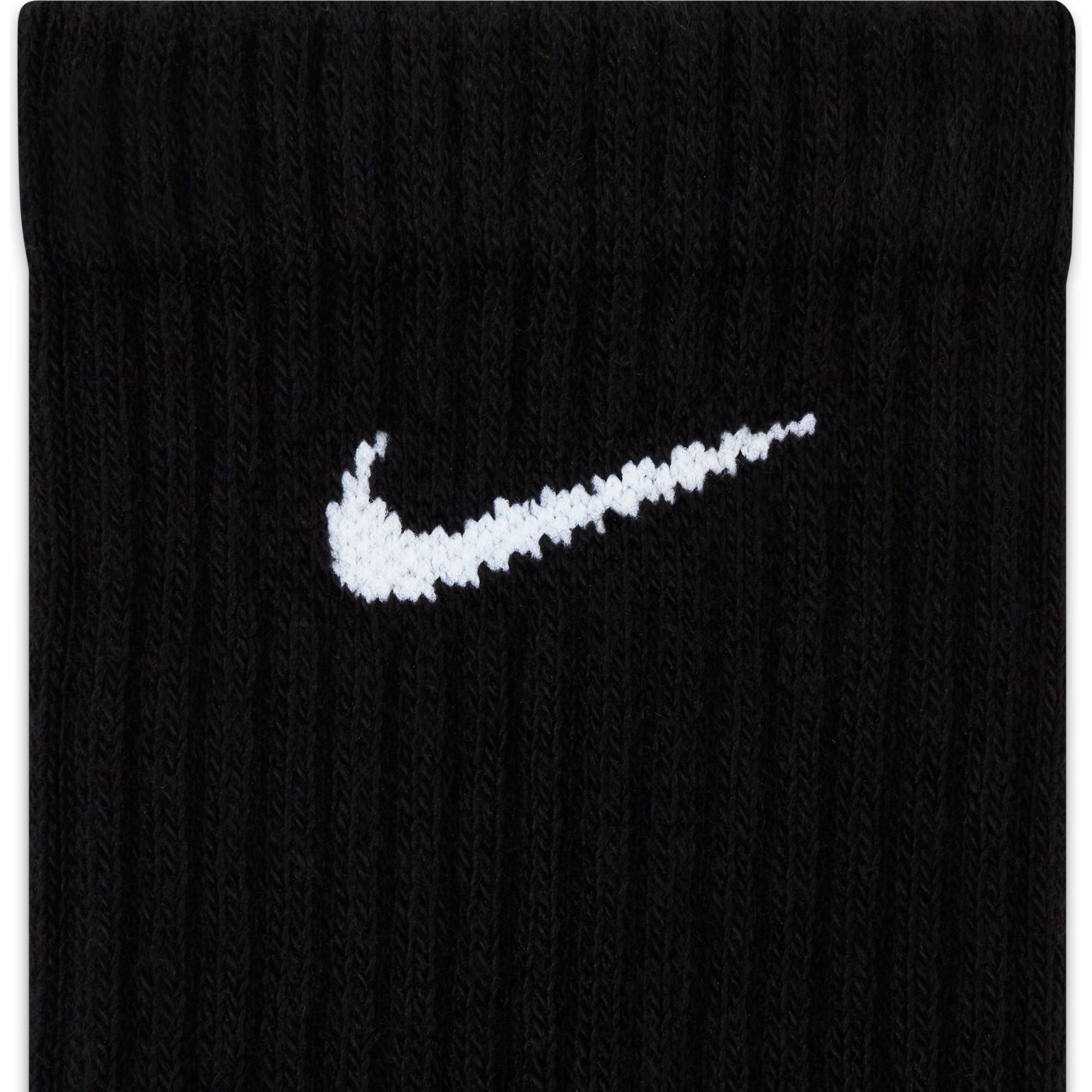 NIKE EVERYDAY CUSHIONED CREW SOCKEN BLACK/WHITE Bild 3