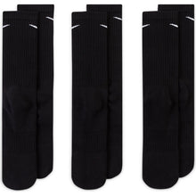Load image into Gallery viewer, NIKE EVERYDAY CUSHIONED CREW SOCKEN BLACK/WHITE Bild 5
