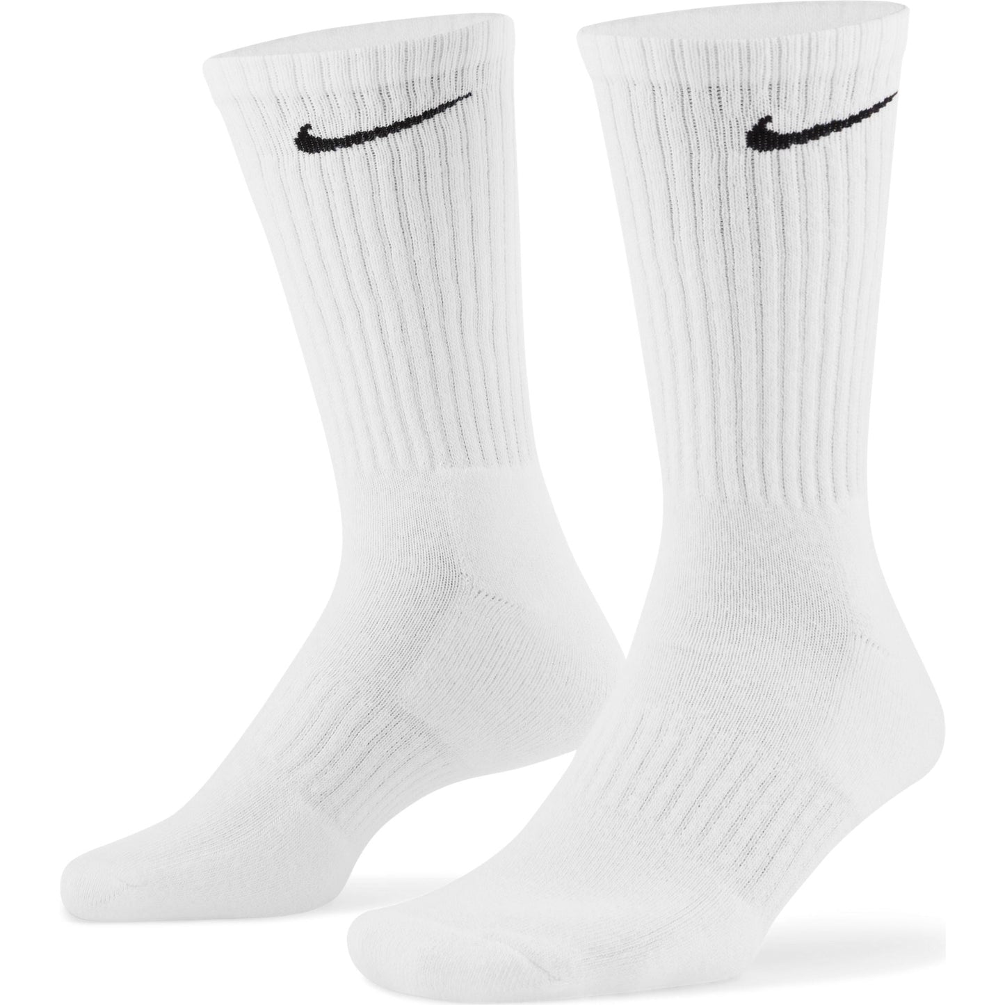 NIKE EVERYDAY CUSHIONED CREW SOCKEN 3ER PACK WHITE/BLACK Bild 3
