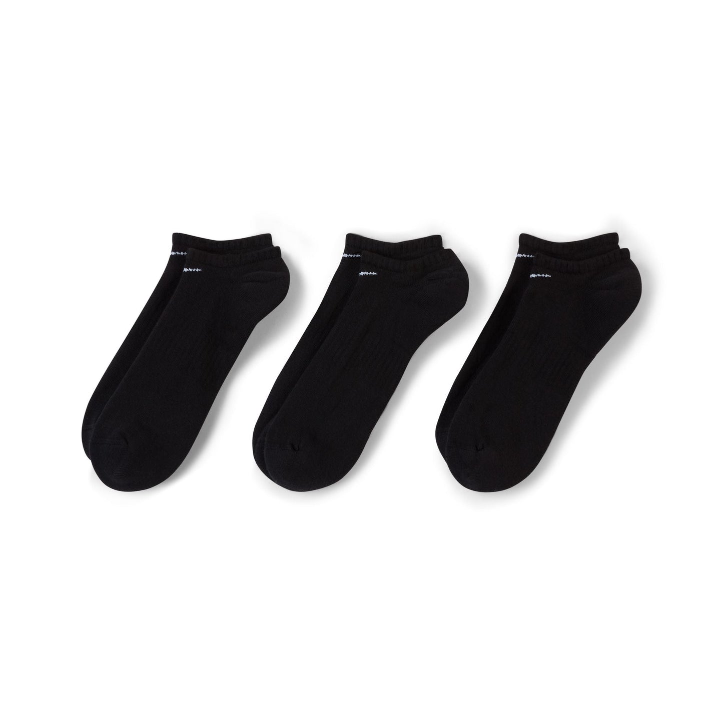 NIKE EVERYDAY CUSHIONED NO SHOW SOCKEN BLACK/WHITE Bild 3