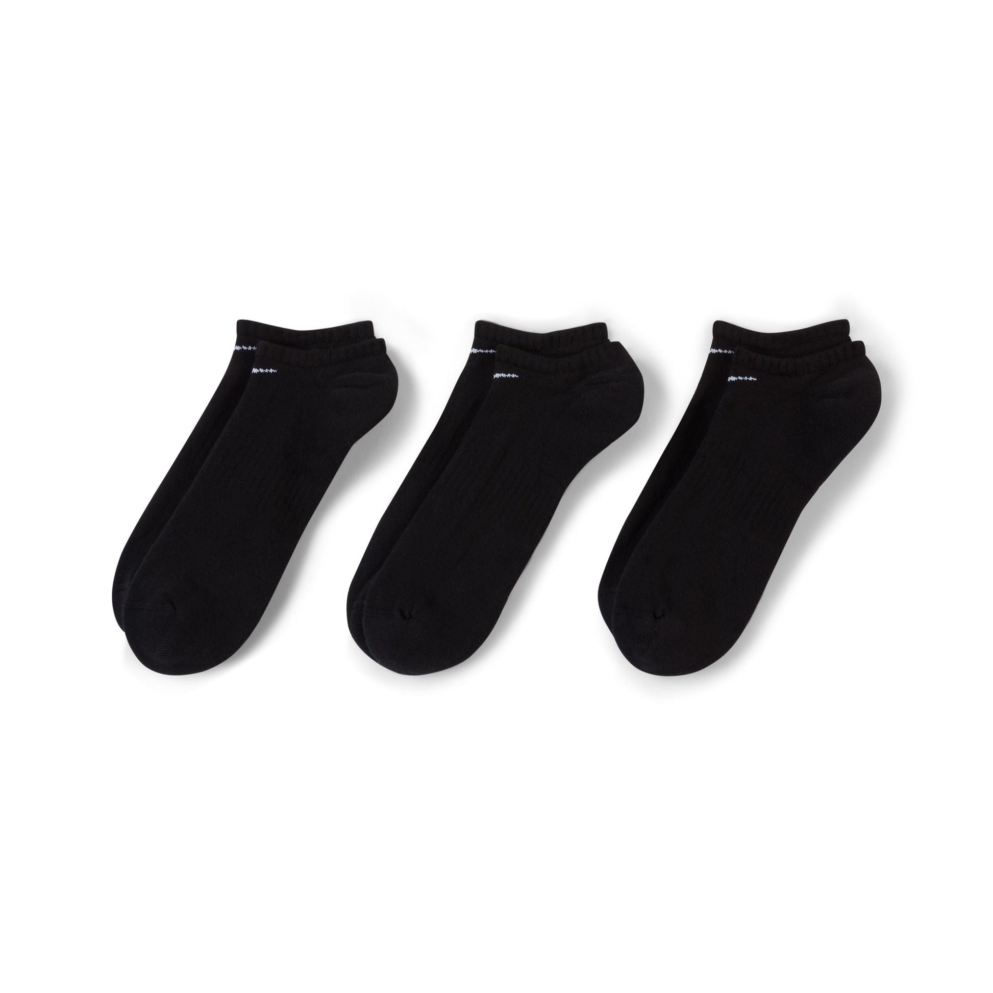NIKE EVERYDAY CUSHIONED NO SHOW SOCKEN BLACK/WHITE Bild 3