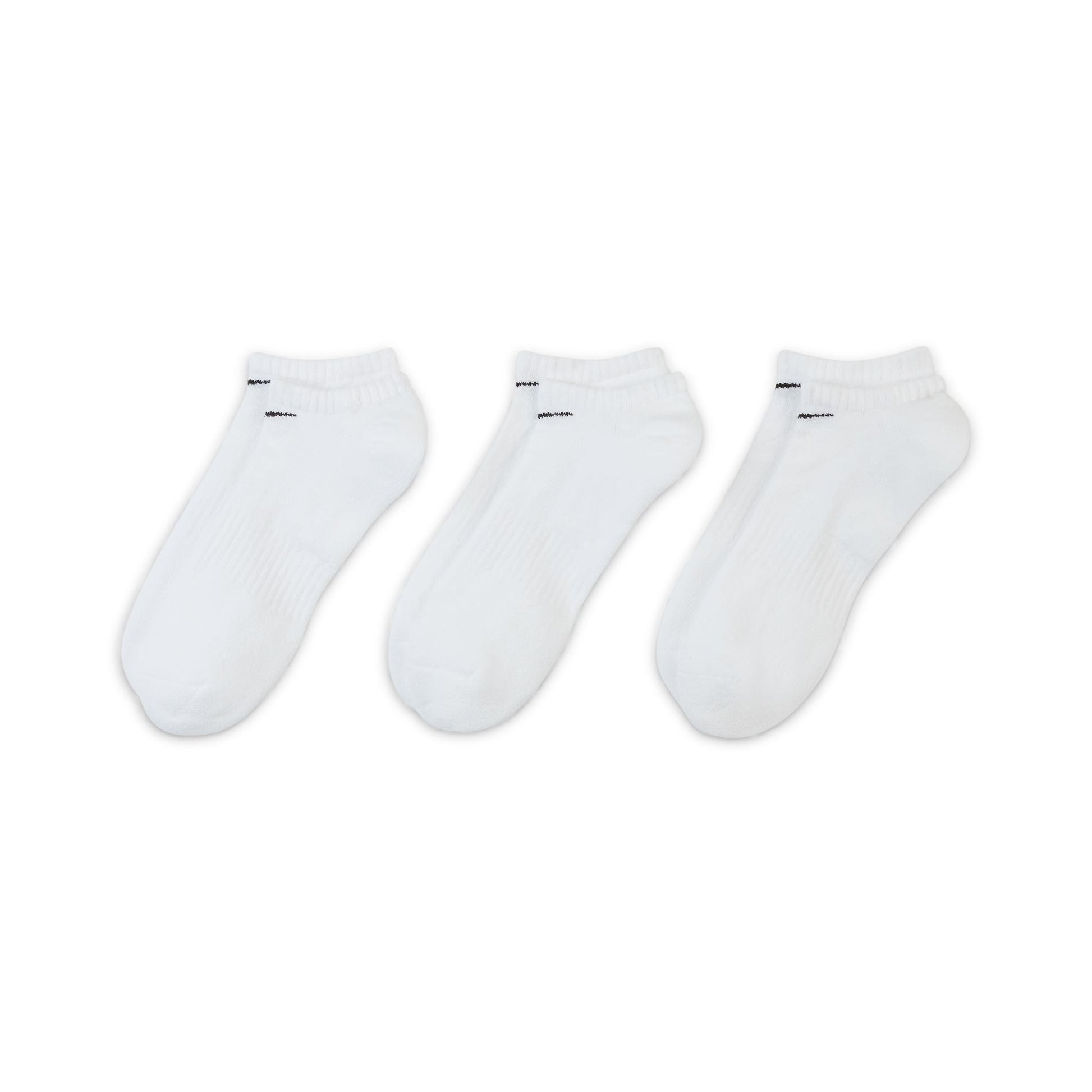 NIKE EVERYDAY CUSHIONED NO SHOW SOCKEN WHITE/BLACK Bild 3