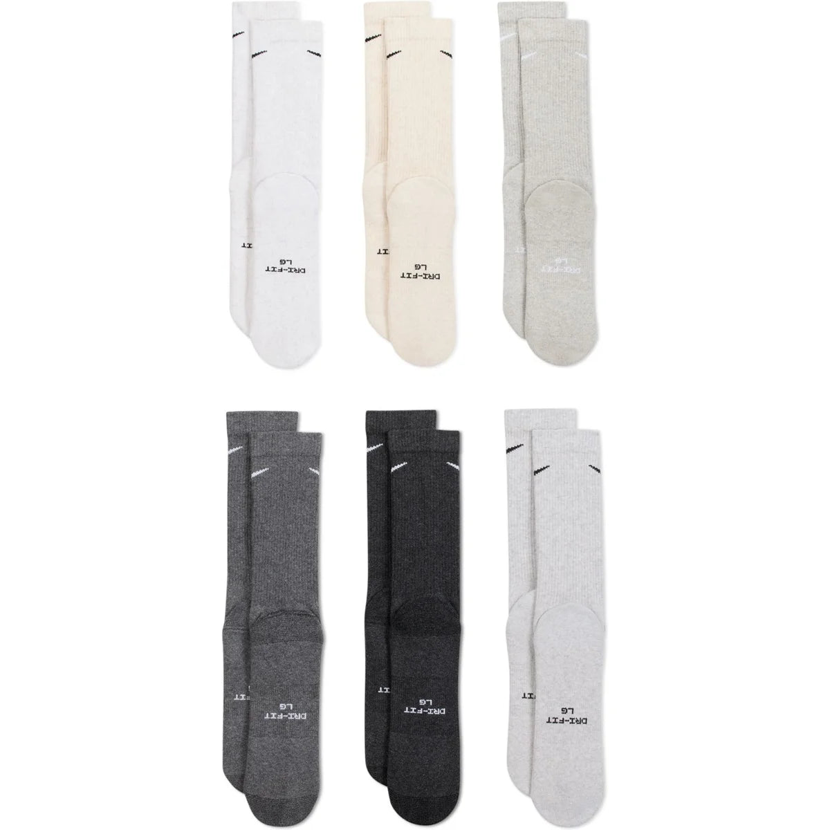EVERYDAY ELEVATED CREW SOCKS 6ER PACK MULTI-COLOR Bild 3