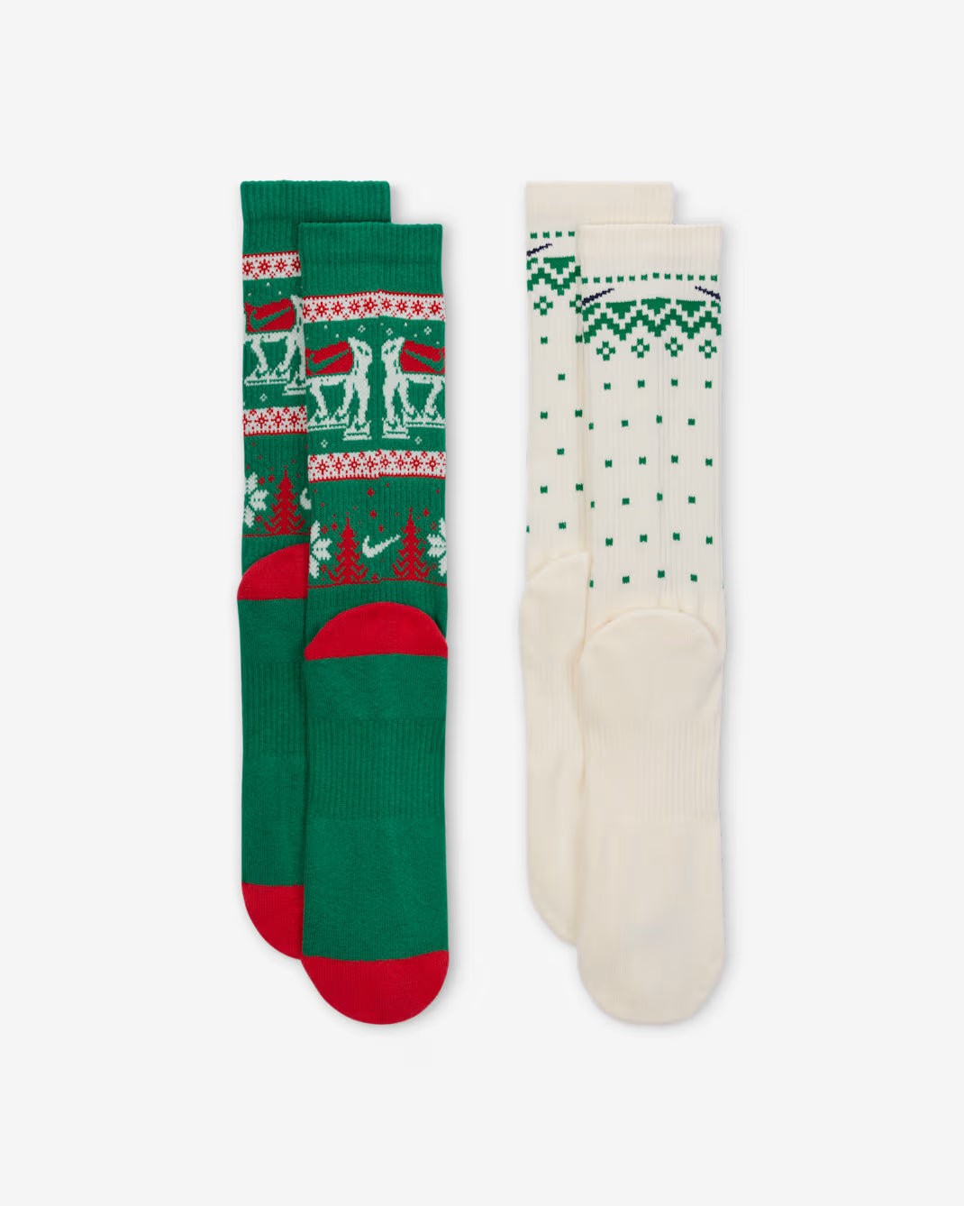 NIKE EVERYDAY PLUS CUSHIONED WINTER WONDERLAND CREW SOCKEN 2ER PACK MULTI-COLOR Bild 2