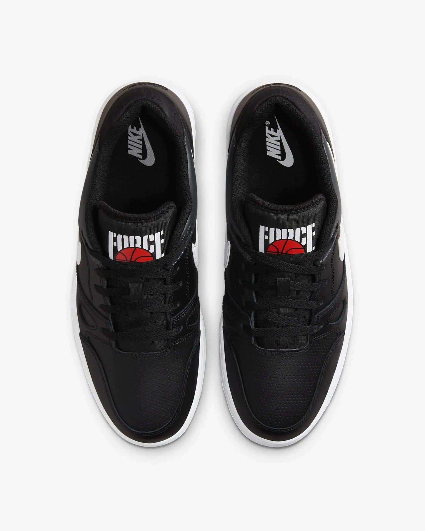 NIKE FULL FORCE LOW BLACK/WHITE-ANTHRACITE-SAIL Bild 4