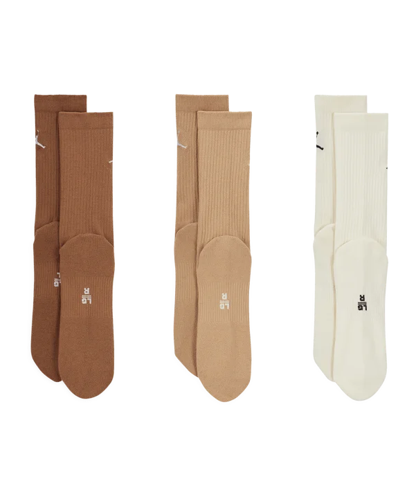 JORDAN CUSH CREW SOCKEN 3ER PACK MULTI-COLOR Bild 3