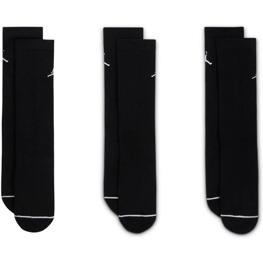 JORDAN CUSH CREW SOCKEN BLACK/WHITE Bild 2