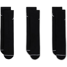 Load image into Gallery viewer, JORDAN CUSH CREW SOCKEN BLACK/WHITE Bild 2
