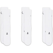 Load image into Gallery viewer, JORDAN CUSH CREW SOCKEN WHITE/BLACK Bild 3
