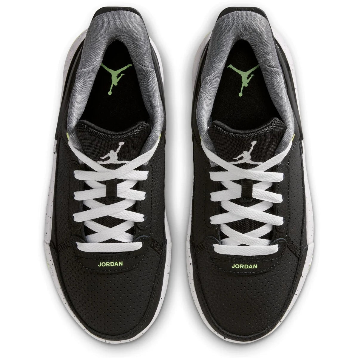 JORDAN DAY1 EO GS BLACK/BARELY VOLT-WHITE-COOL G Bild 3