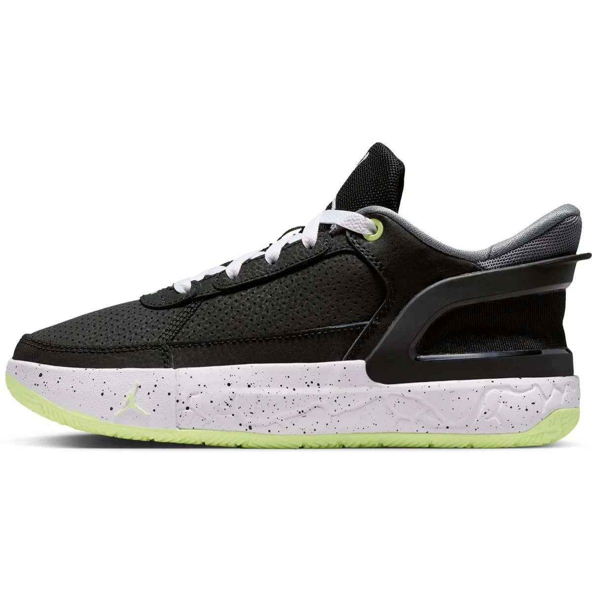 JORDAN DAY1 EO GS BLACK/BARELY VOLT-WHITE-COOL G Bild 6