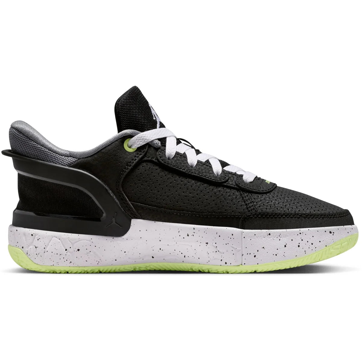 JORDAN DAY1 EO GS BLACK/BARELY VOLT-WHITE-COOL G Bild 7