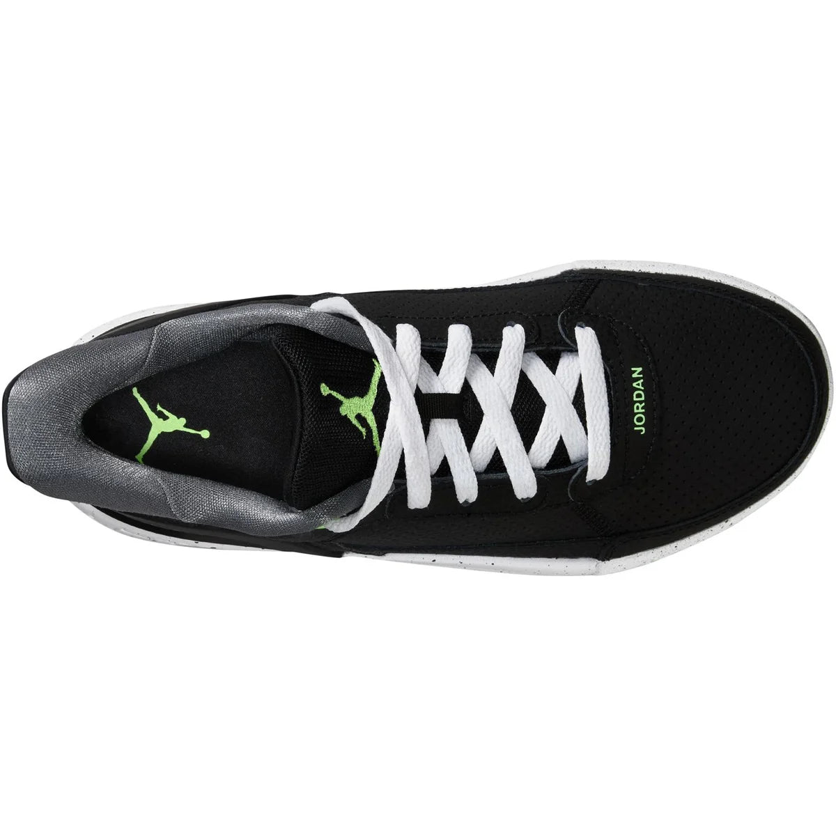 JORDAN DAY1 EO GS BLACK/BARELY VOLT-WHITE-COOL G Bild 9