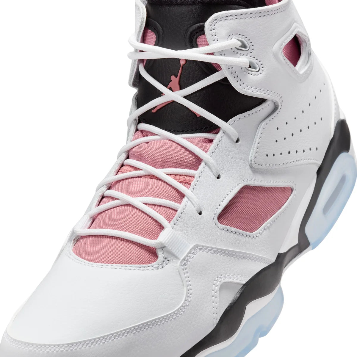 NIKE JORDAN FLIGHT CLUB 91 WHITE/BLACK-RUST PINK Bild 4