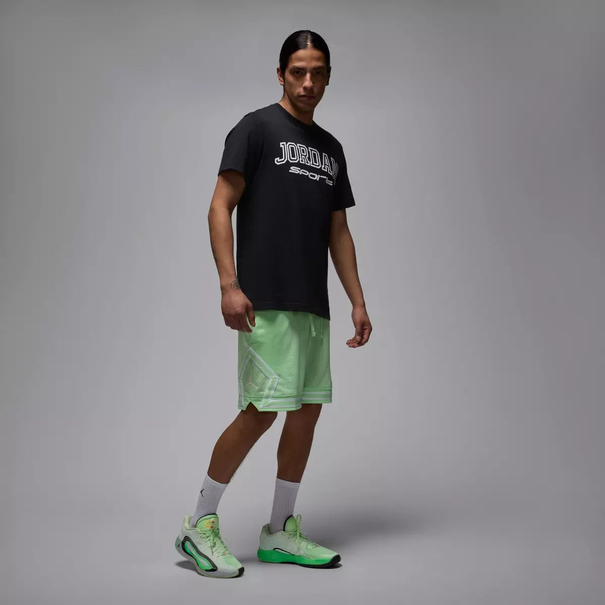 JORDAN LUKA 4 BARELY GREEN/BLACK-VAPOR GREEN Bild 2
