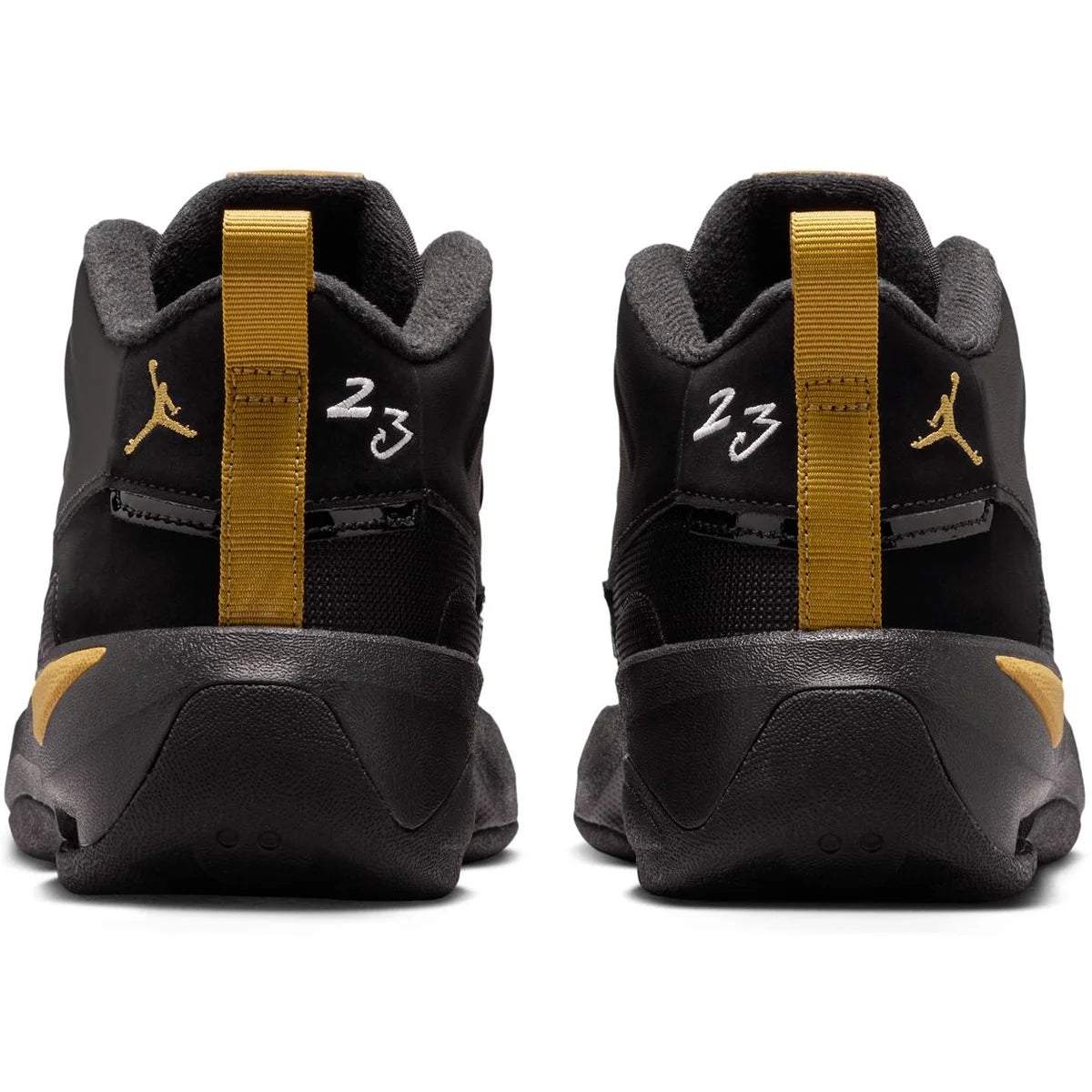 JORDAN MAX AURA 7 GS BLACK/METALLIC GOLD-BLACK Bild 4