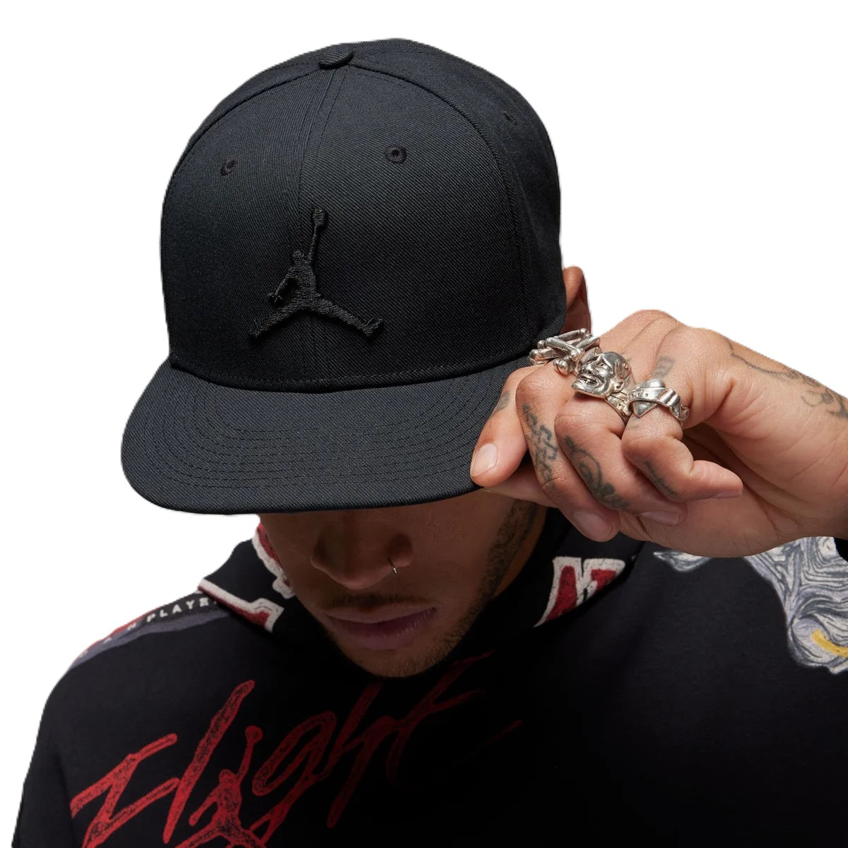 JORDAN PRO SNAPBACK CAP JUMPMAN BLACK/ANTHRACITE/BLACK BLACK/ANTHRACITE/BLACK Bild 1