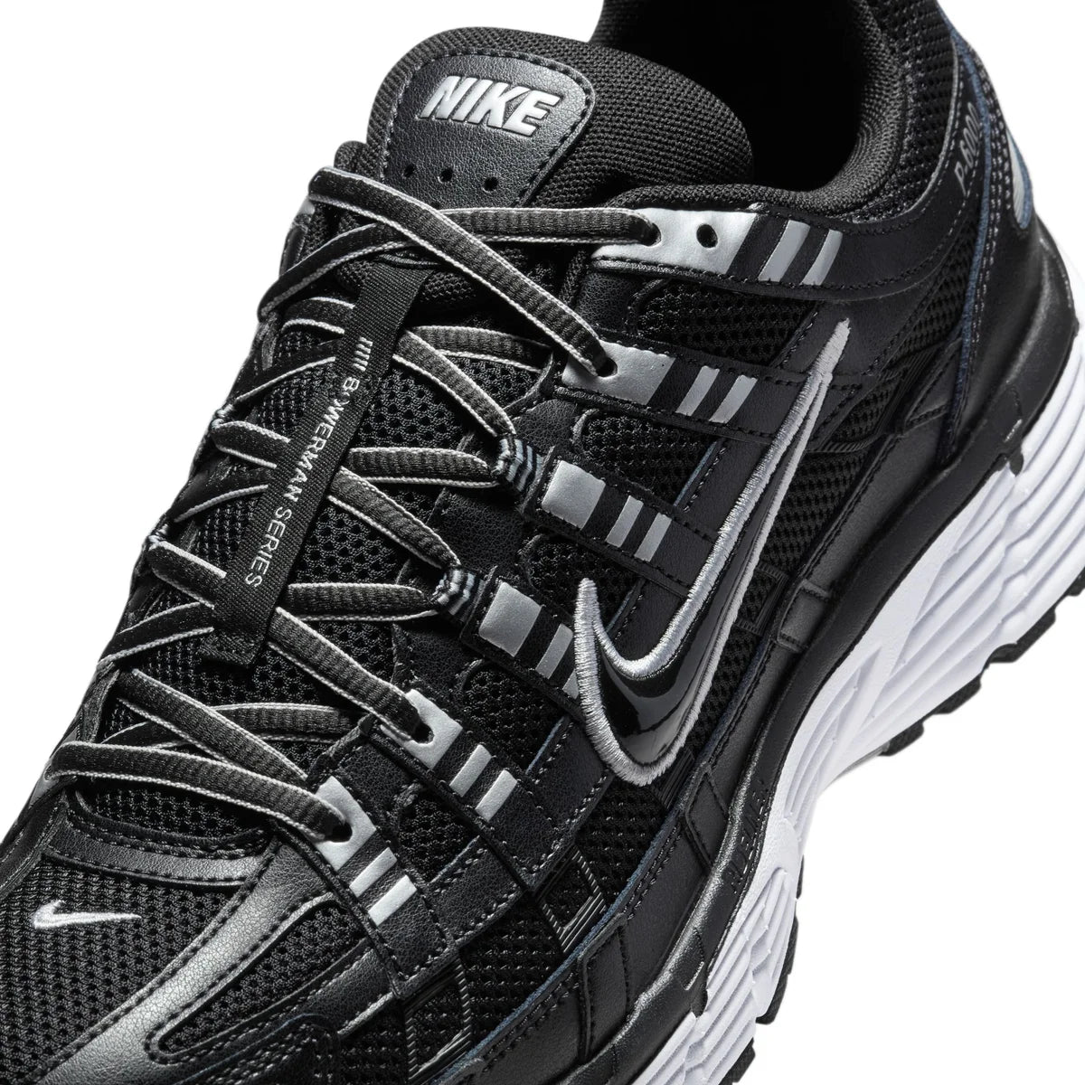 NIKE P-6000 BLACK/BLACK-WHITE-METALLIC SIL BLACK/BLACK-WHITE-METALLIC SIL Bild 3