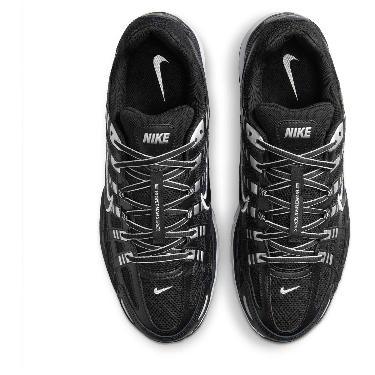 NIKE P-6000 BLACK/BLACK-WHITE-METALLIC SIL BLACK/BLACK-WHITE-METALLIC SIL Bild 7