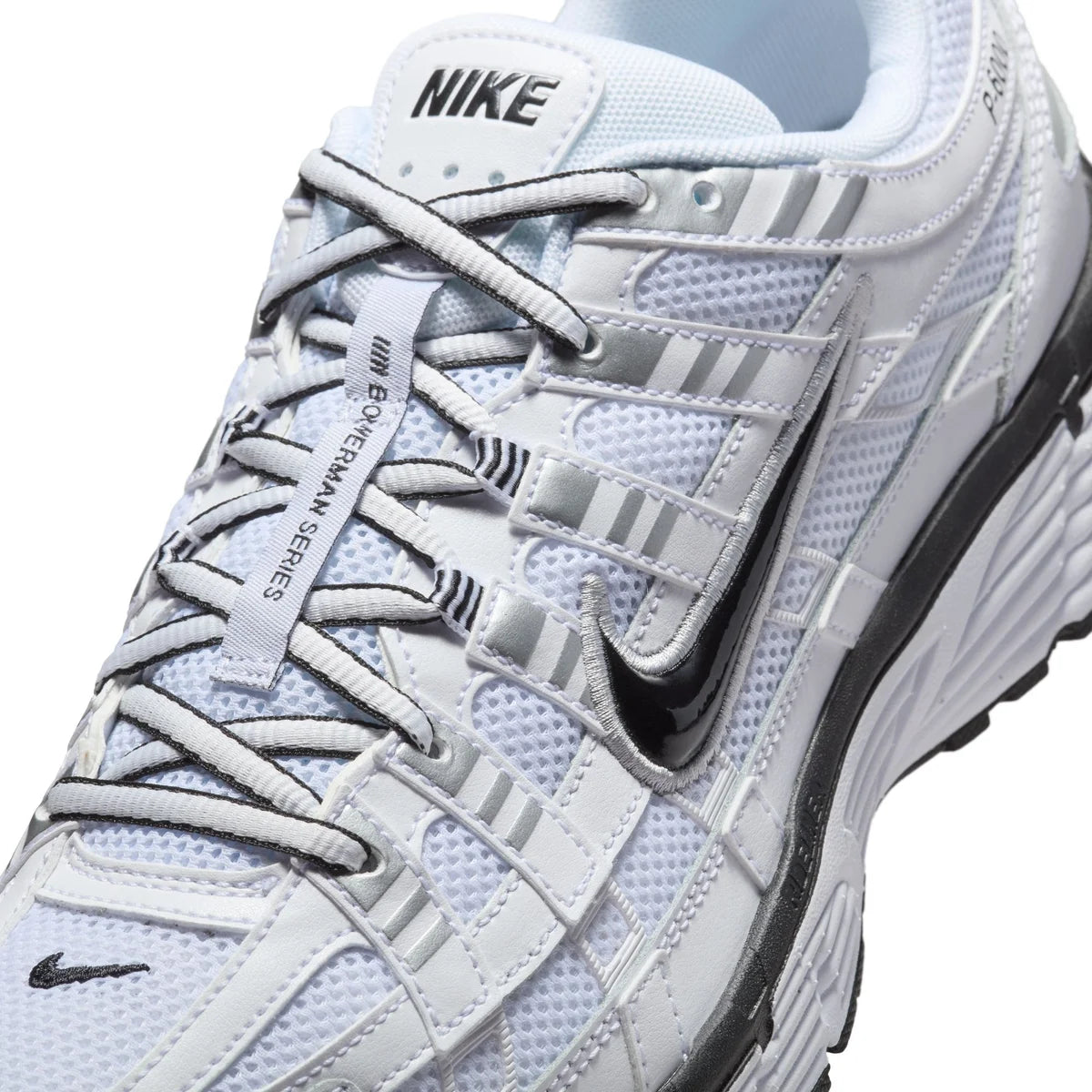 NIKE P-6000 WHITE/BLACK-METALLIC SILVER-BL WHITE/BLACK-METALLIC SILVER-BL Bild 3