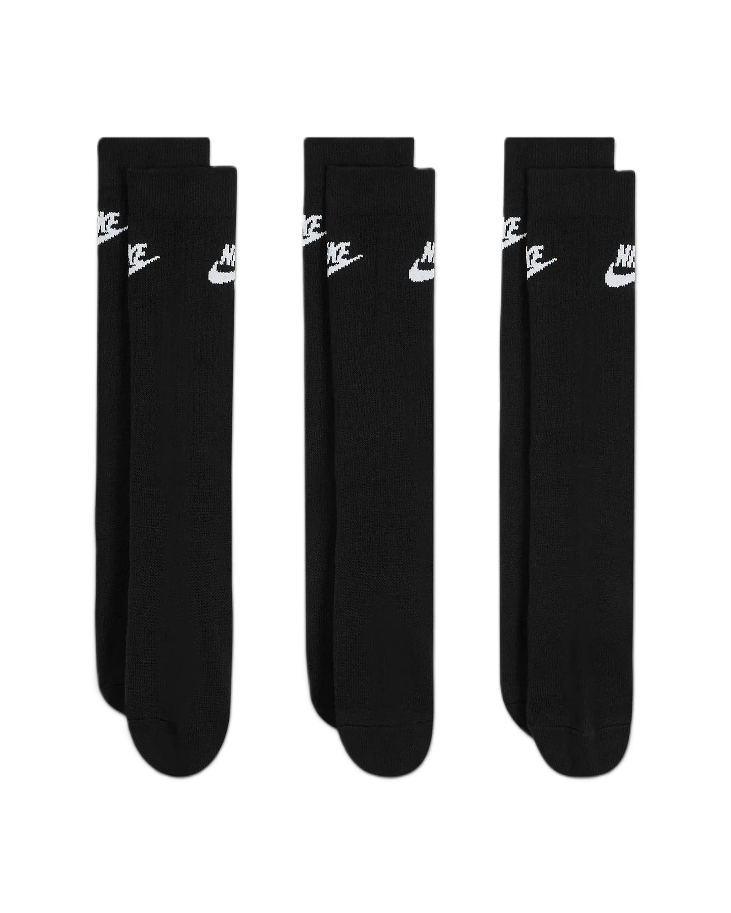 NIKE SPORTSWEAR EVERYDAY ESSENTIAL CREW SOCKEN BLACK/WHITE Bild 2