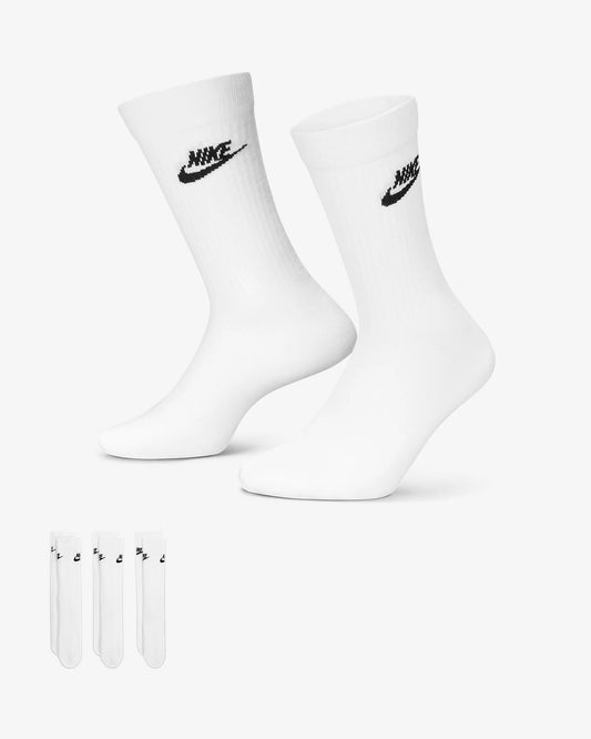 NIKE SPORTSWEAR EVERYDAY ESSENTIAL CREW SOCKEN WHITE/BLACK Bild 1