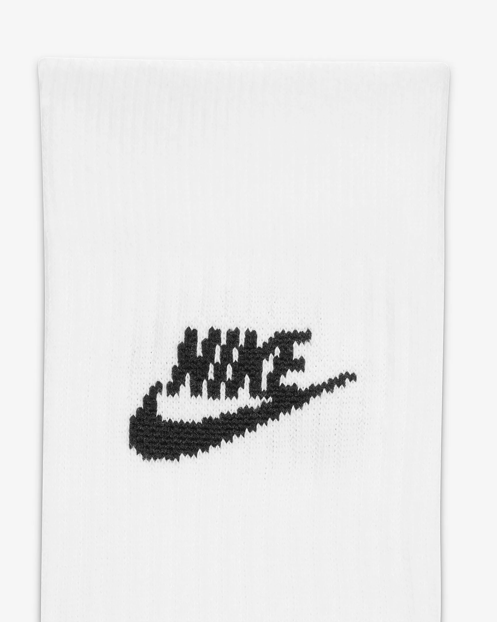 NIKE SPORTSWEAR EVERYDAY ESSENTIAL CREW SOCKEN WHITE/BLACK Bild 4
