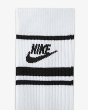 Load image into Gallery viewer, NIKE SPORTSWEAR EVERYDAY ESSENTIAL SOCKEN WHITE/BLACK/BLACK Bild 4
