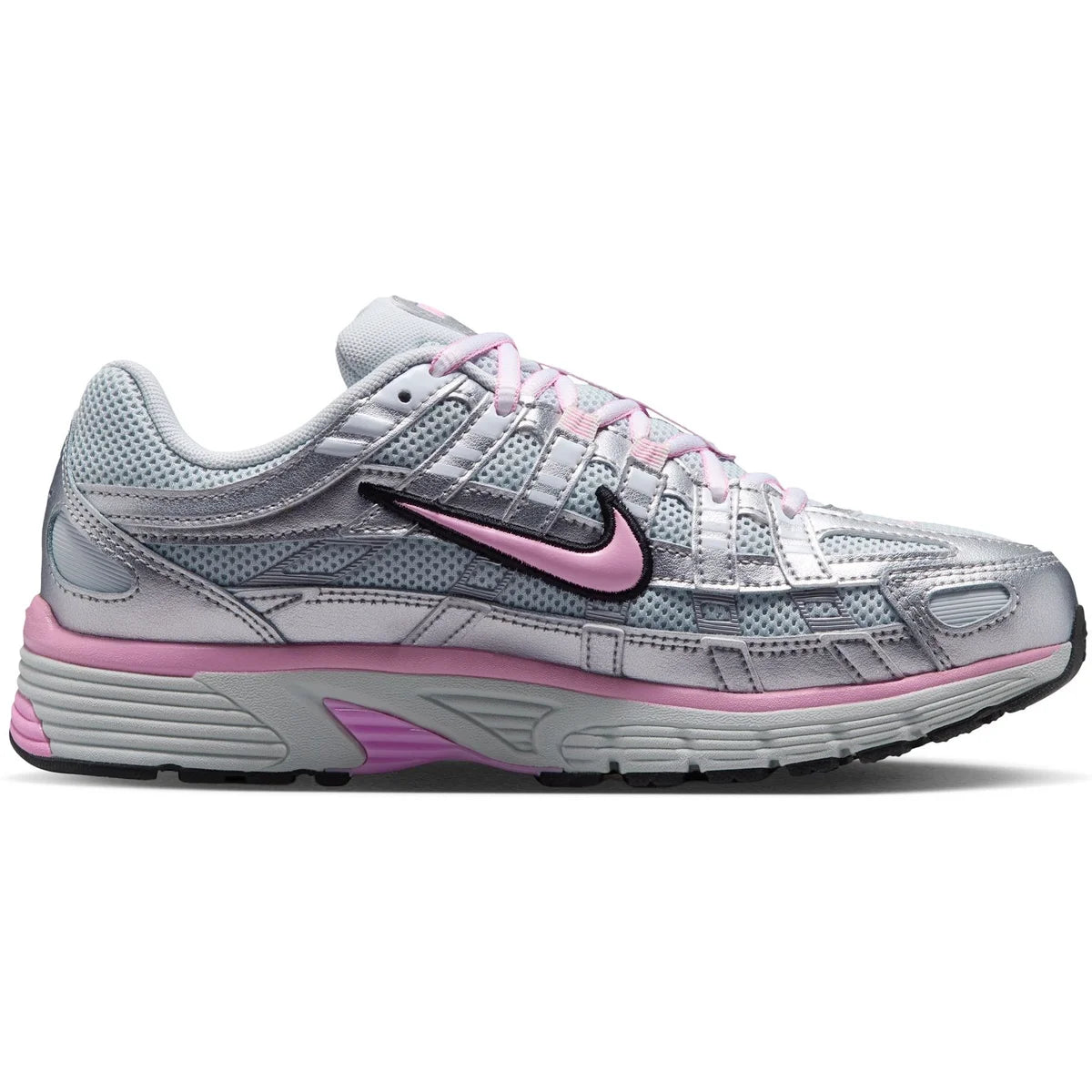 W NIKE P-6000 PURE PLATINUM/PINK RISE-METALL Bild 5