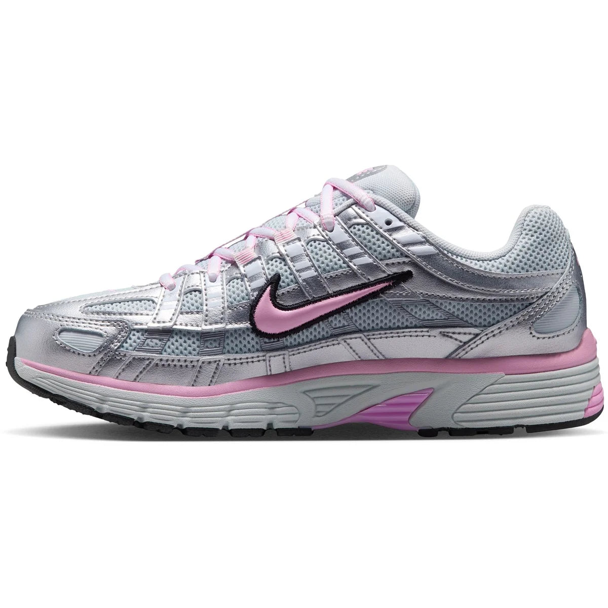 W NIKE P-6000 PURE PLATINUM/PINK RISE-METALL Bild 8