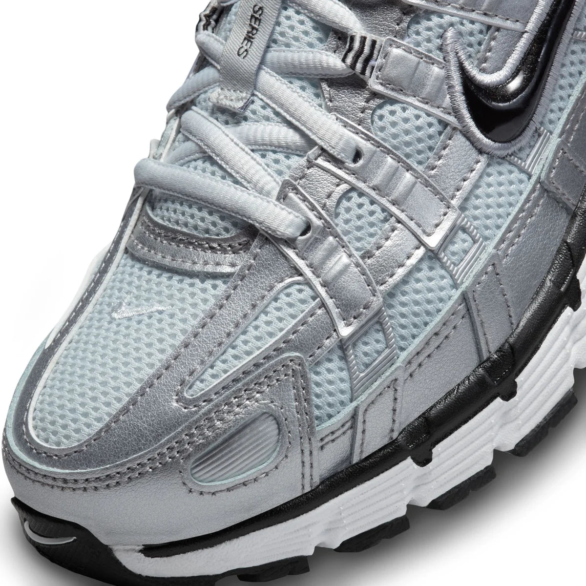 NIKE WMNS P-6000 WHITE/BLACK-METALLIC SILVER Bild 5