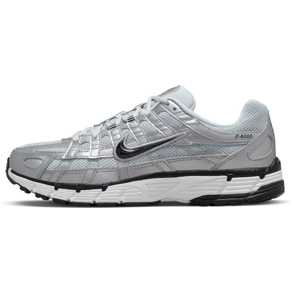 NIKE WMNS P-6000 WHITE/BLACK-METALLIC SILVER Bild 7