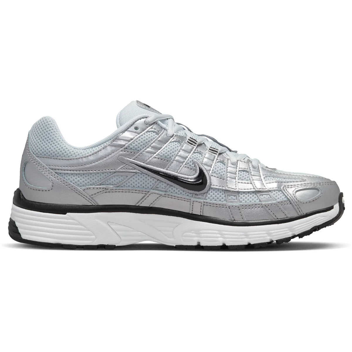 NIKE WMNS P-6000 WHITE/BLACK-METALLIC SILVER Bild 8