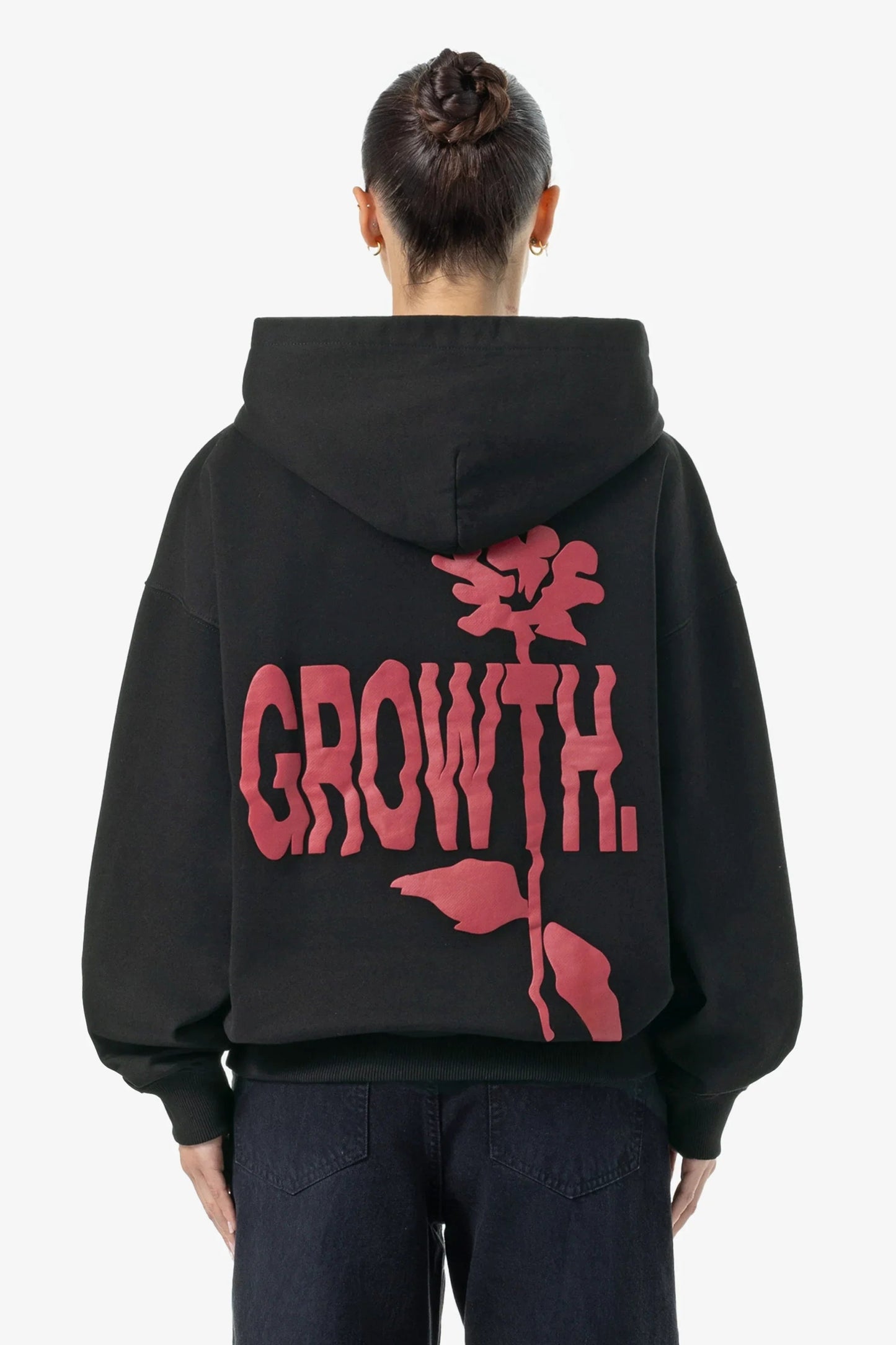 PEGADOR AILIS OVERSIZED HOODIE WASHED BLACK WASHED BLACK Bild 1