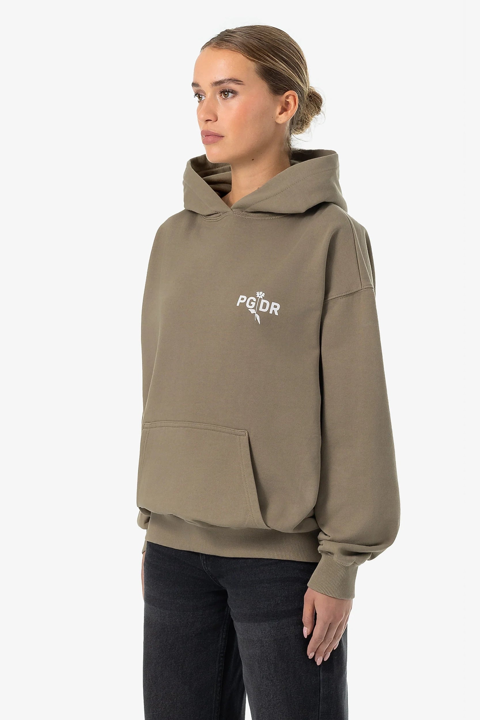 PEGADOR AILIS OVERSIZED HOODIE WASHED DESERT TAUPE WASHED DESERT TAUPE Bild 5