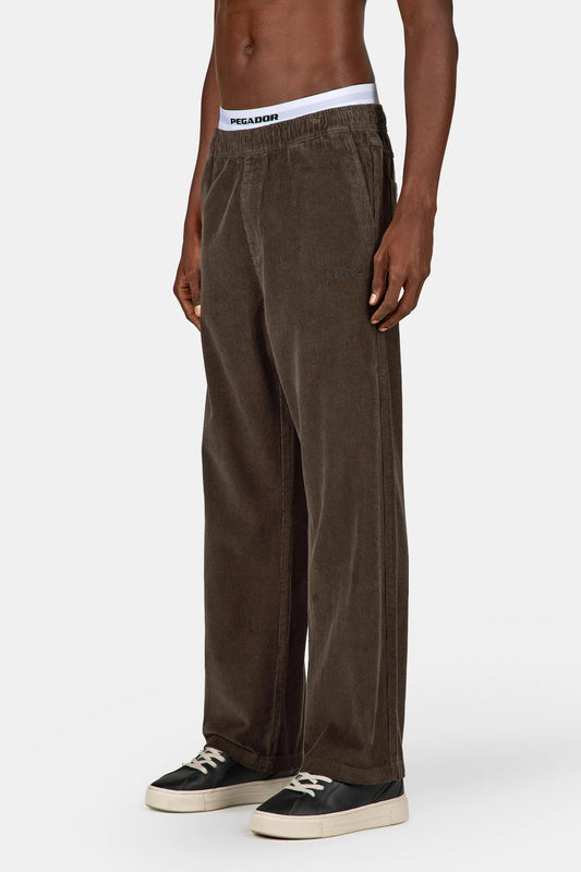 PEGADOR BILASPUR WIDE CORD PANTS WALNUT BROWN WALNUT BROWN Bild 2